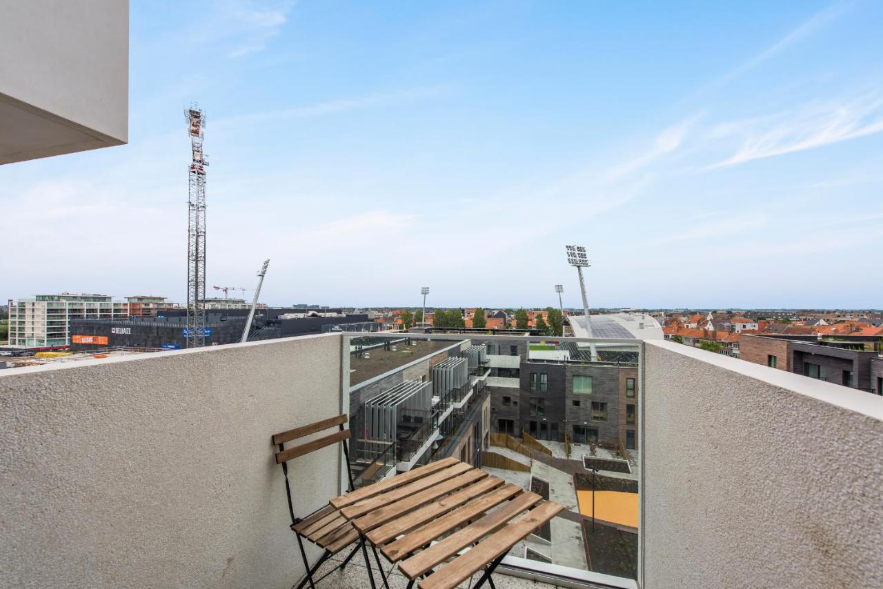 Modern Apartment With Terrace Near The Beach Ostende Exterior foto
