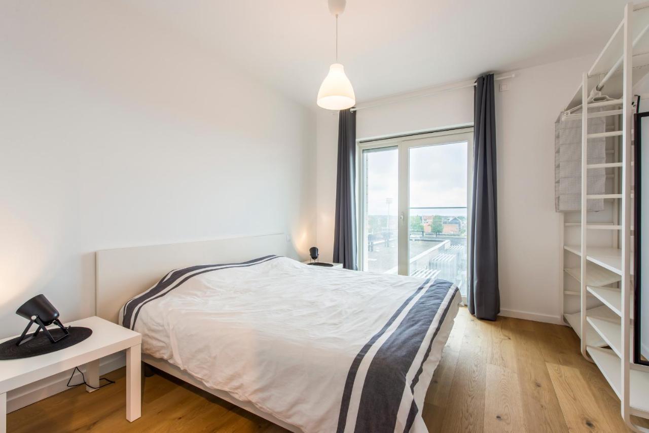 Modern Apartment With Terrace Near The Beach Ostende Exterior foto